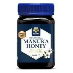 Manuka new zealand miel de manuka monofloral mgo 550+ 500g | Farmacia Barata