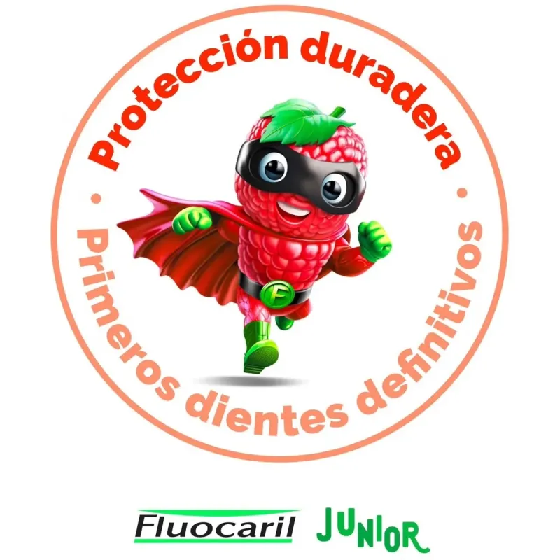 Fluocaril pasta junior frutos rojos 75ml | Farmacia Barata