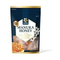 Manuka new zealand caramelos miel de manuka mgo 100+ 30% y própolis 120g