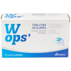 Wops 30 toallitas oculares esteriles