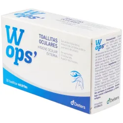 Wops 30 toallitas oculares esteriles | Farmacia Barata Wops 30 toallitas oculares esteriles | Farmacia Barata