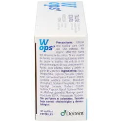 Wops 30 toallitas oculares esteriles | Farmacia Barata Wops 30 toallitas oculares esteriles | Farmacia Barata
