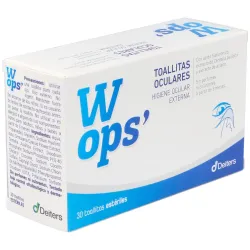 Wops 30 toallitas oculares esteriles | Farmacia Barata Wops 30 toallitas oculares esteriles | Farmacia Barata
