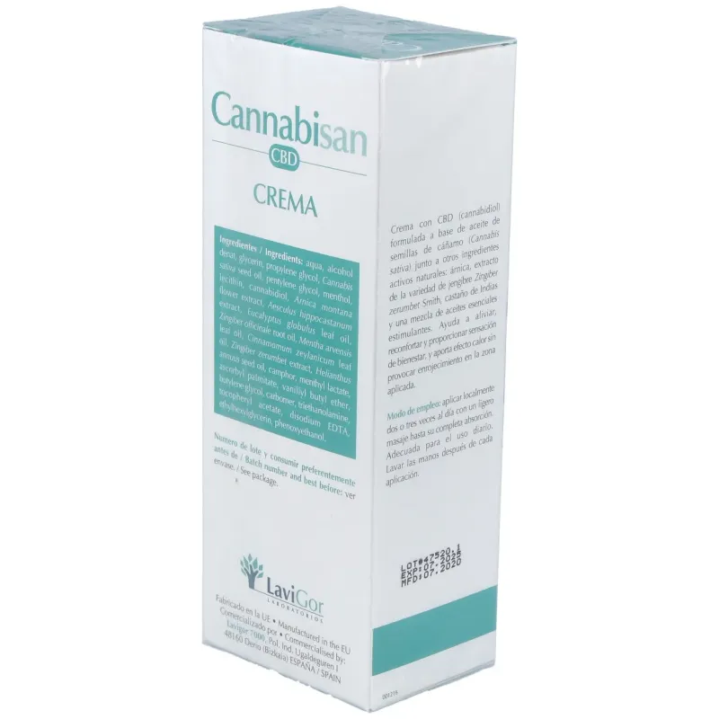 Cannabisan crema 75ml. | Farmacia Barata