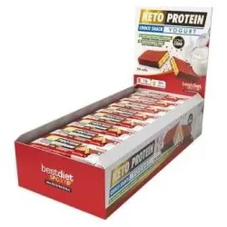 Keto Protein Bestdiet Ketoprotein Barrita Yogurt, 24 uds