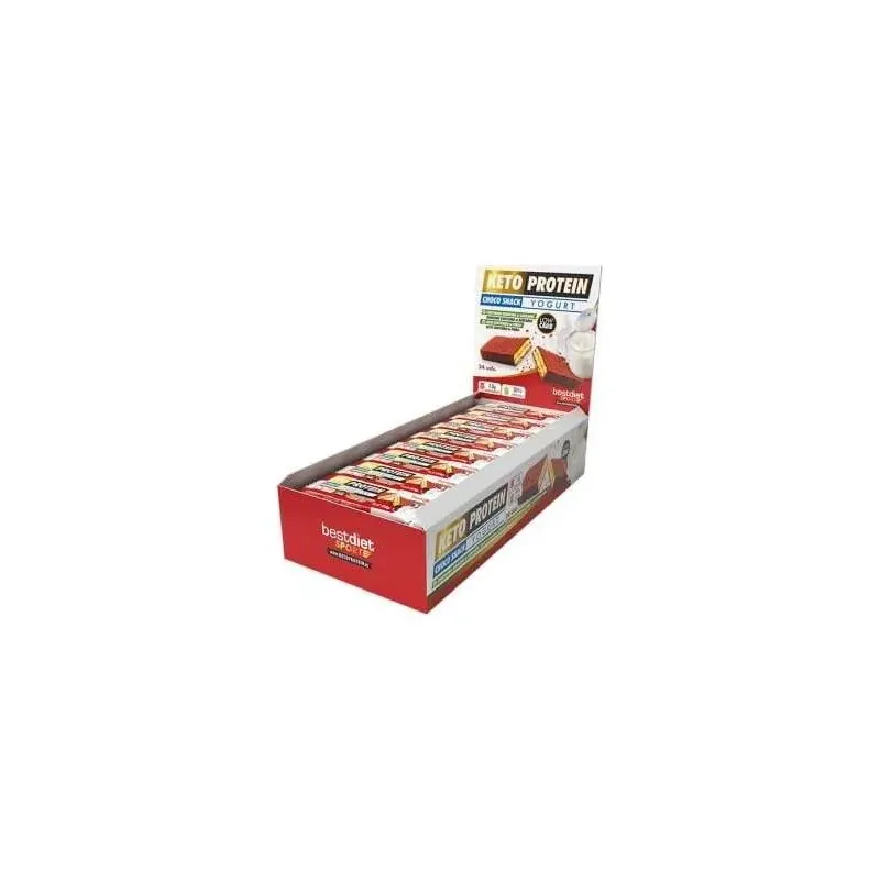 Bestdiet ketoprotein barrita yogurt 24uds | Farmacia Barata Bestdiet ketoprotein barrita yogurt 24uds | Farmacia Barata