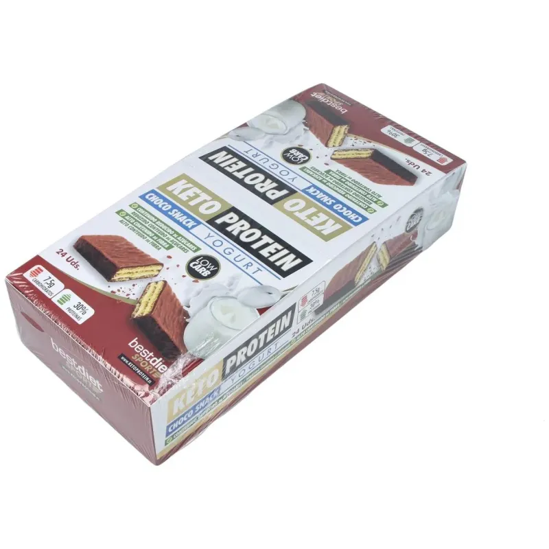 Bestdiet ketoprotein barrita yogurt 24uds | Farmacia Barata Bestdiet ketoprotein barrita yogurt 24uds | Farmacia Barata
