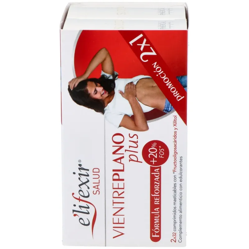 Elifexir salud 2x1 vientre plano plus 32+32comp. | Farmacia Barata