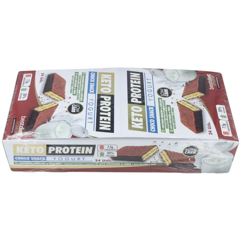 Bestdiet ketoprotein barrita yogurt 24uds | Farmacia Barata Bestdiet ketoprotein barrita yogurt 24uds | Farmacia Barata