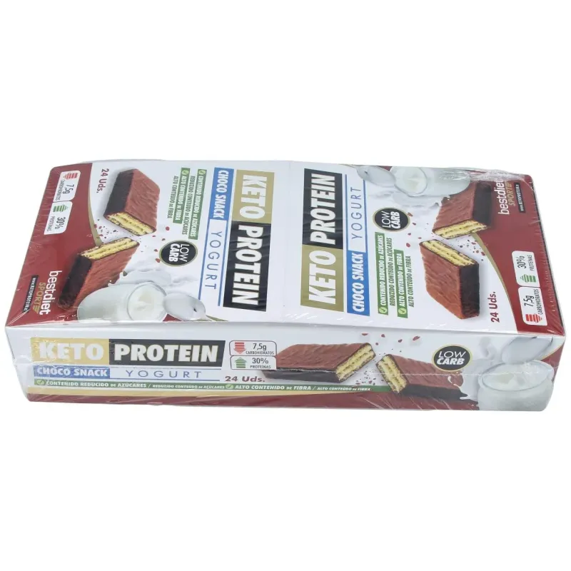 Bestdiet ketoprotein barrita yogurt 24uds | Farmacia Barata Bestdiet ketoprotein barrita yogurt 24uds | Farmacia Barata