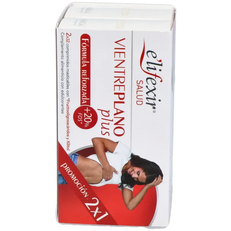 Elifexir salud 2x1 vientre plano plus 32+32comp. | Farmacia Barata