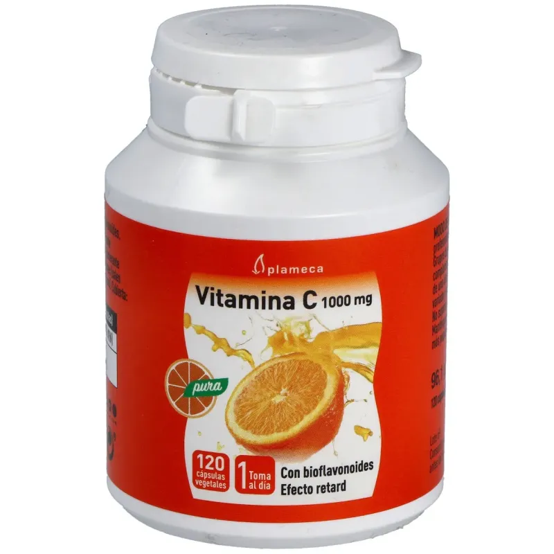 Plameca vitamina c pura 1000mg 120caps vegs | Farmacia Barata Plameca vitamina c pura 1000mg 120caps vegs | Farmacia Barata