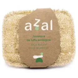 Azal jabonera luffa jabón sólido 8x10cm 1ud