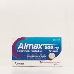 Almax 500mg, 24 Comp. Masticables.