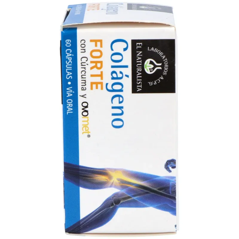 Colageno forte colageno+ovomet+curcuma 60cap. | Farmacia Barata