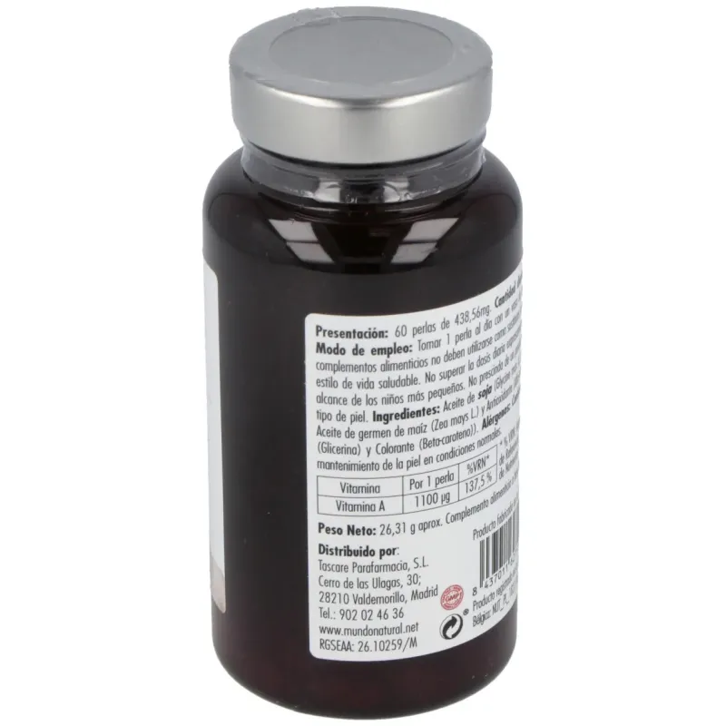 Mundonatural dermizol 60caps | Farmacia Barata