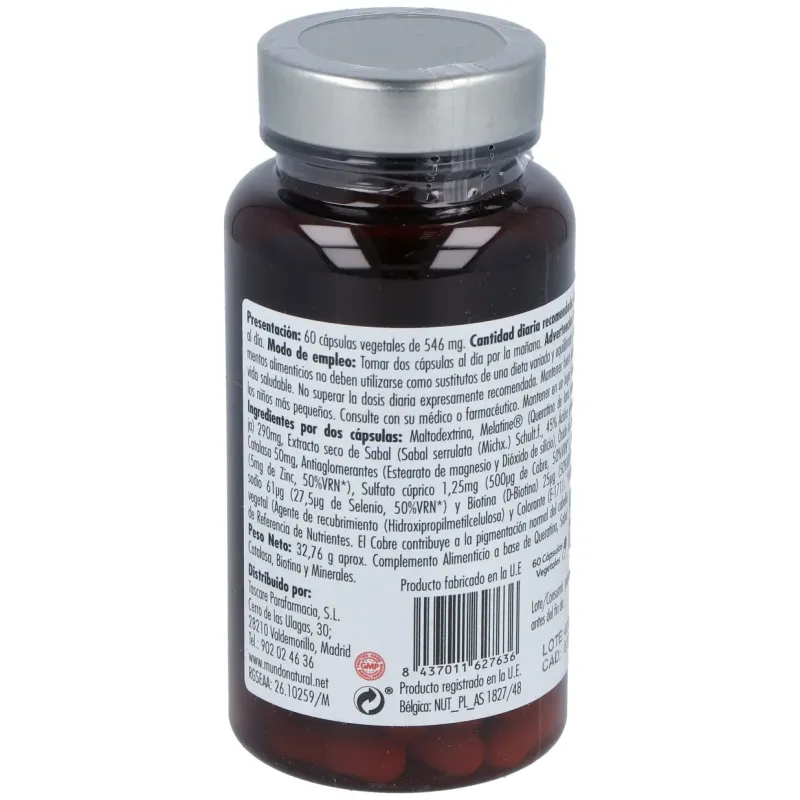 Mundo natural enervital canosin 60 caps | Farmacia Barata