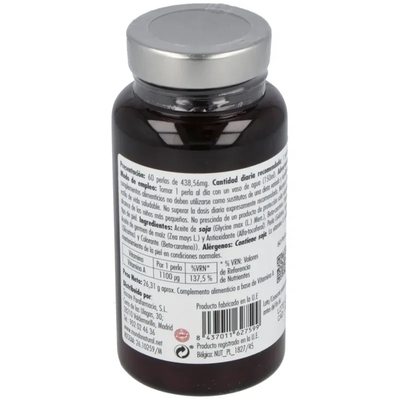 Mundonatural dermizol 60caps | Farmacia Barata