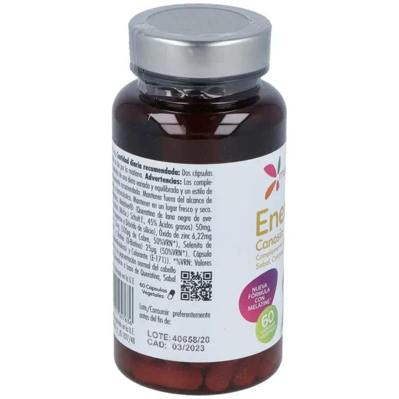 Mundo natural enervital canosin 60 caps | Farmacia Barata