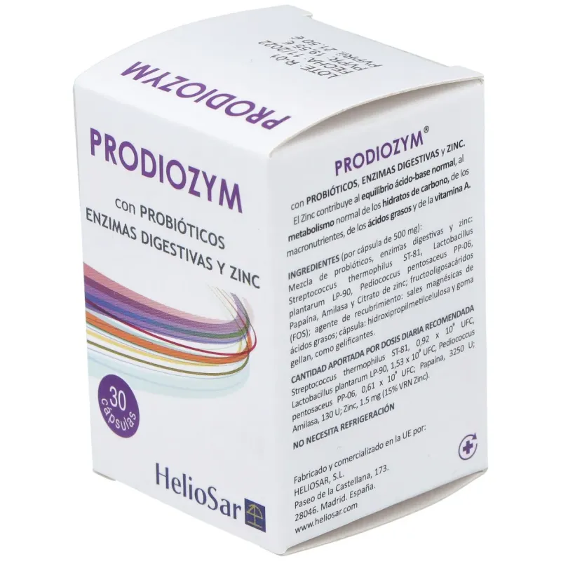 Heliosar prodiozym 30caps | Farmacia Barata