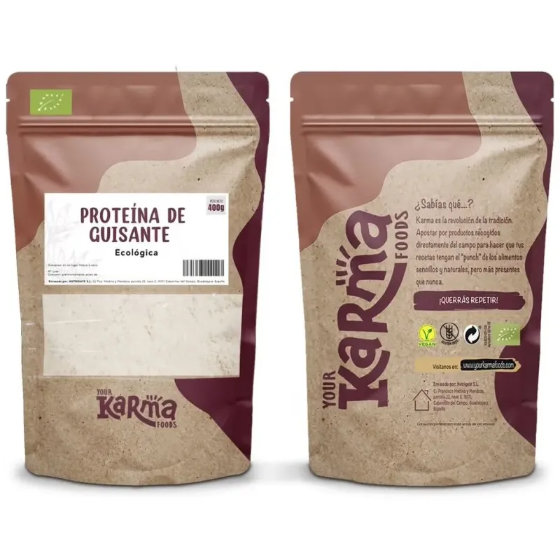Proteina de guisante 400gr. eco sg vegan. | Farmacia Barata