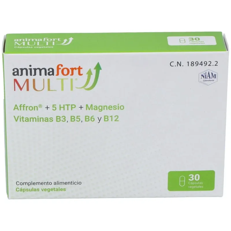 Animafort multi 30 cápsulas | Farmacia Barata