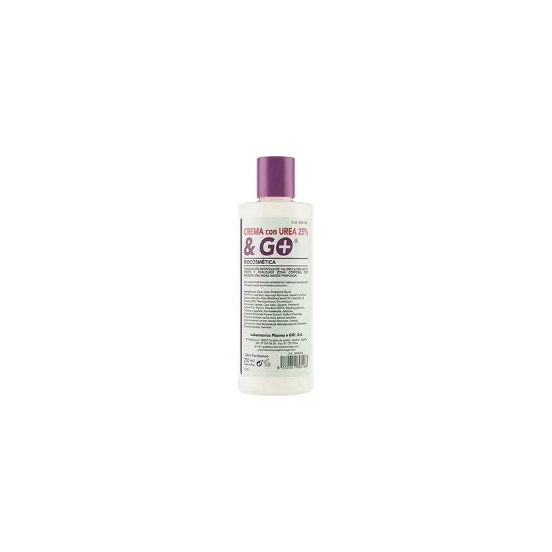 Laboratorios pharma y go crema urea 25% y go 250ml | Farmacia Barata