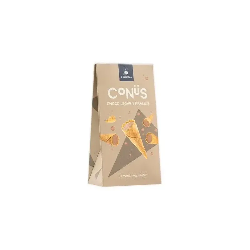 Conus chocolate leche y praline 10udsx70gr. bio | Farmacia Barata