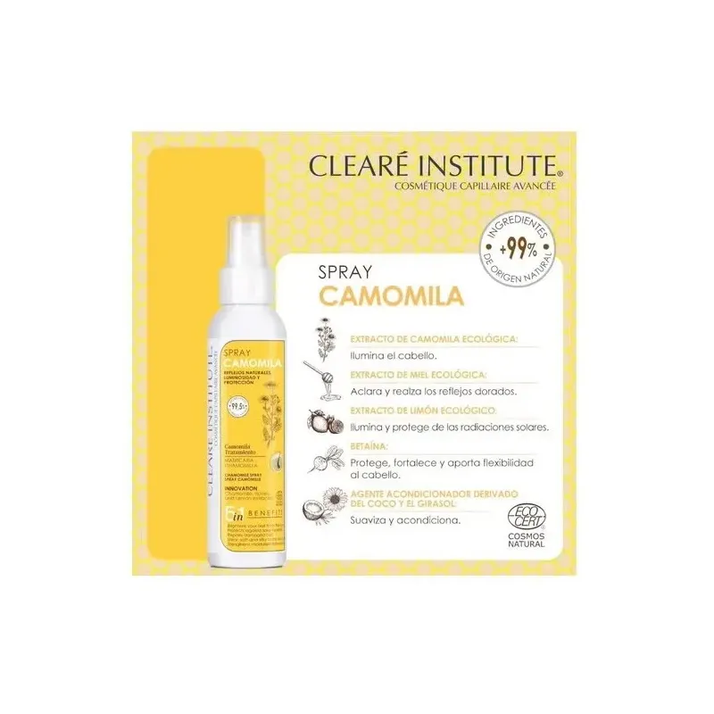 Clearé institute spray camomila 125ml | Farmacia Barata