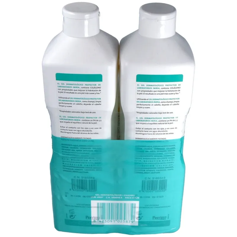 Inibsa pack 2 geles + champu 200ml. | Farmacia Barata
