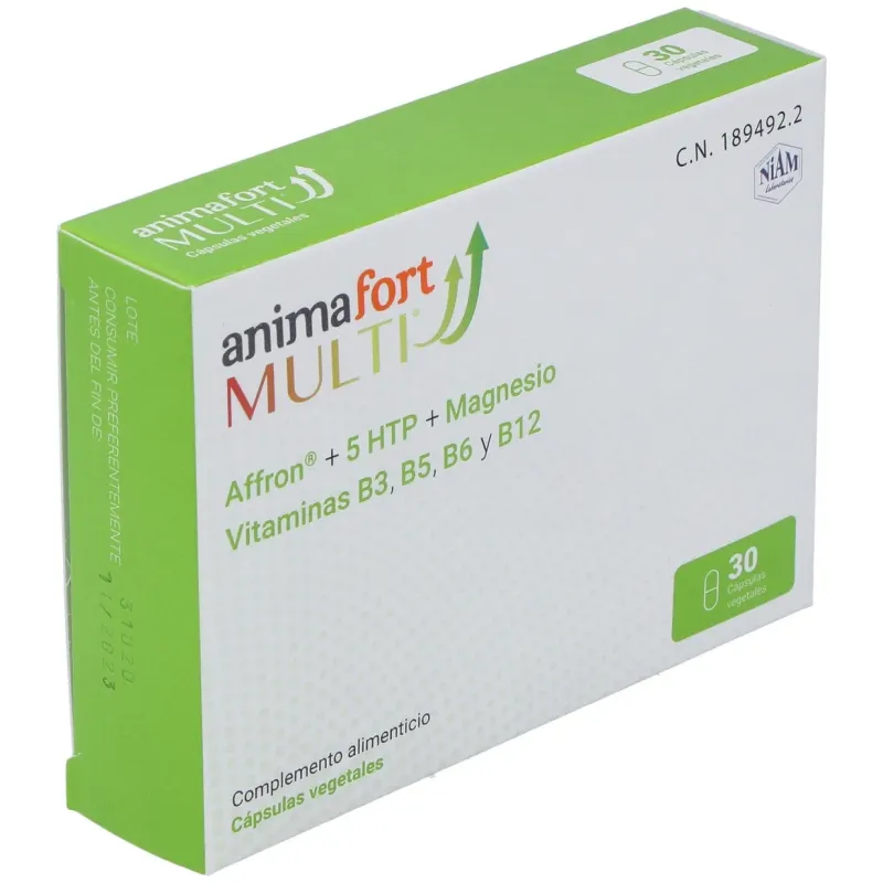 Animafort multi 30 cápsulas | Farmacia Barata