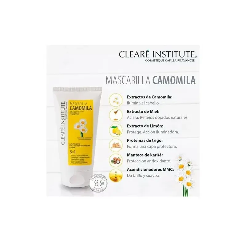 Clearé institute mascarilla camomila 150ml | Farmacia Barata