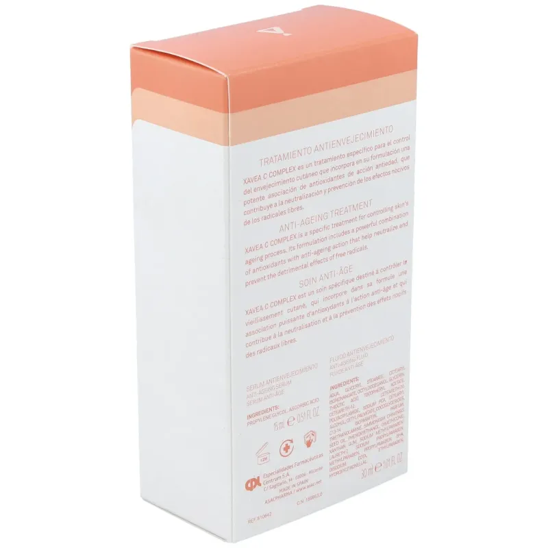 Xavea c complex serum 15ml. + fluido 30ml. | Farmacia Barata Xavea c complex serum 15ml. + fluido 30ml. | Farmacia Barata