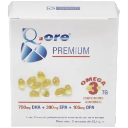 Anroch Fharma Qore Premium, 120 perlas