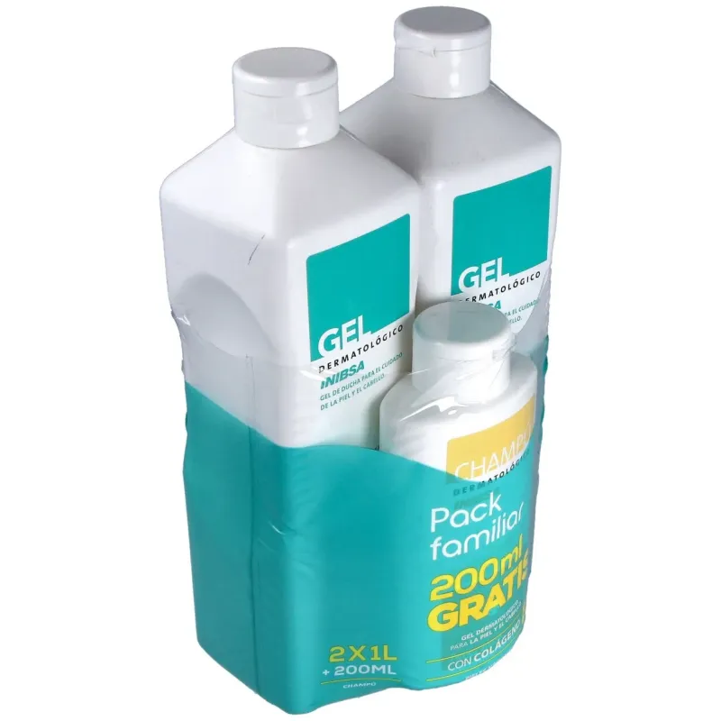 Inibsa pack 2 geles + champu 200ml. | Farmacia Barata