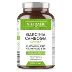Nutralie garcinia cambogia complex + cromo + zinc + b2 y b6 90caps | Farmacia Barata