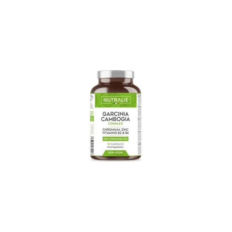Nutralie garcinia cambogia complex + cromo + zinc + b2 y b6 90caps | Farmacia Barata