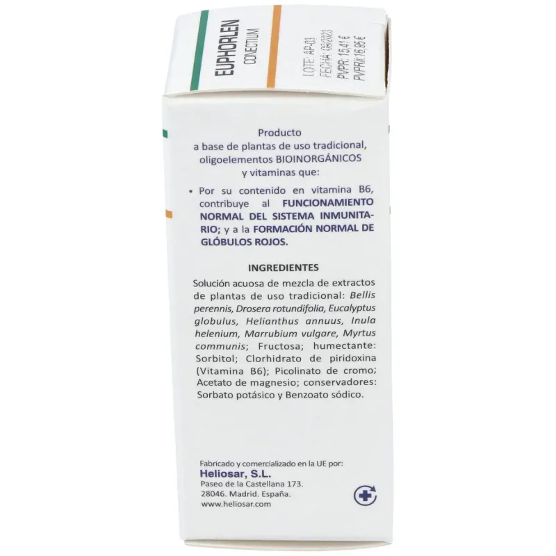 Heliosar euphorlen conectium 50ml | Farmacia Barata