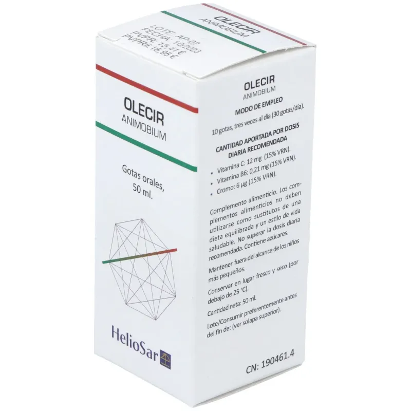 Heliosar olecir animobium 50ml | Farmacia Barata