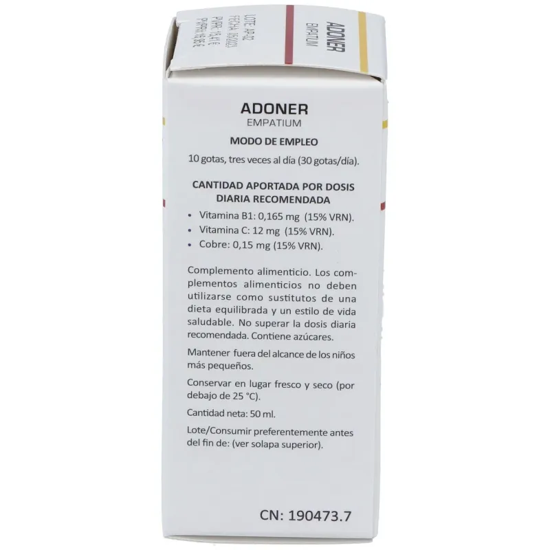 Adoner empatium 50ml. | Farmacia Barata