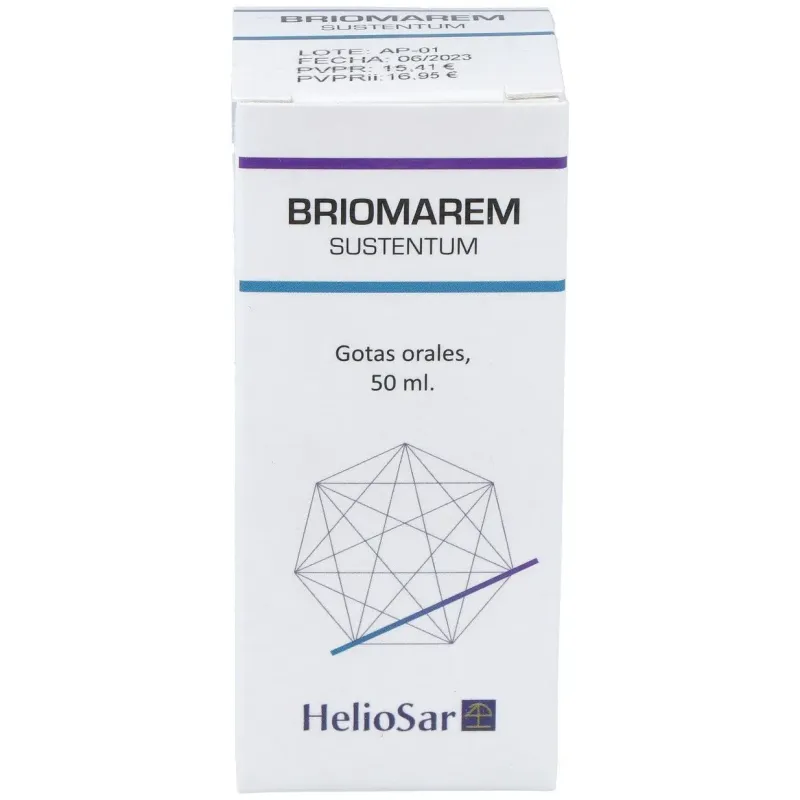 Heliosar briomarem sustentum gotas oral 50ml | Farmacia Barata