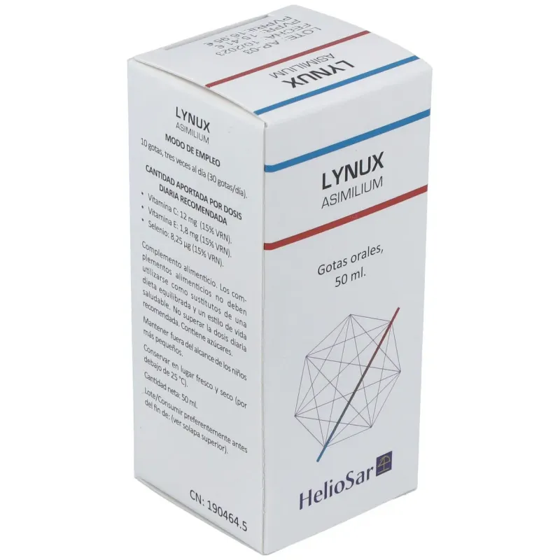Heliosar lynux asimilium solución oral 50ml | Farmacia Barata