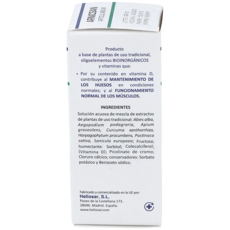 Heliosa arnicsan articulabium gotas oral 50ml | Farmacia Barata Heliosa arnicsan articulabium gotas oral 50ml | Farmacia Barata