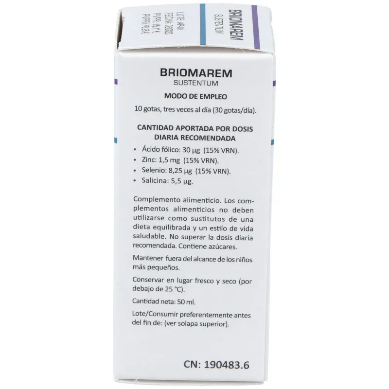 Heliosar briomarem sustentum gotas oral 50ml | Farmacia Barata