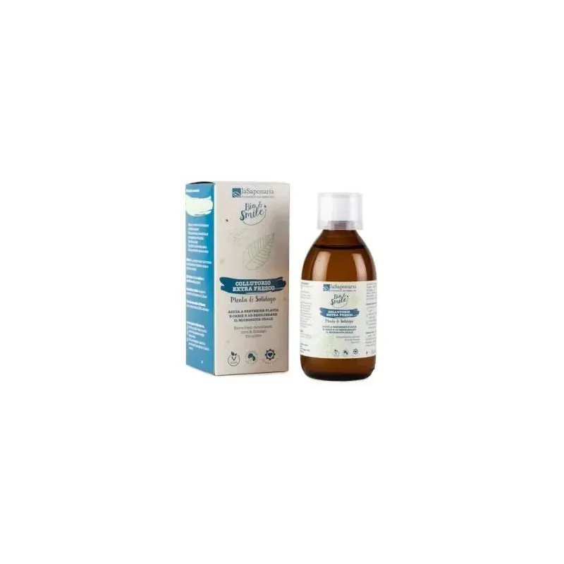 La saponaria bio y smile colutorio extra fresco 250ml | Farmacia Barata