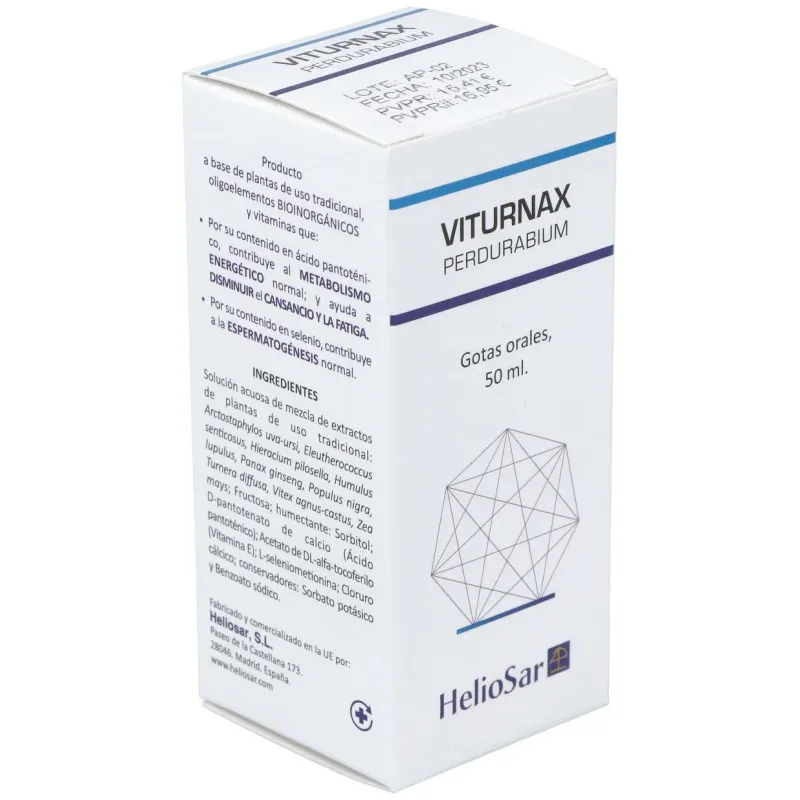 Heliosar viturnax perdurabium 50ml | Farmacia Barata