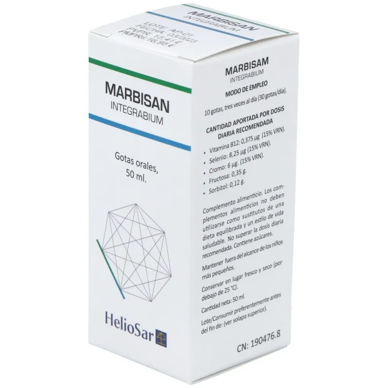 Heliosar marbisan integrabium 50ml | Farmacia Barata Heliosar marbisan integrabium 50ml | Farmacia Barata