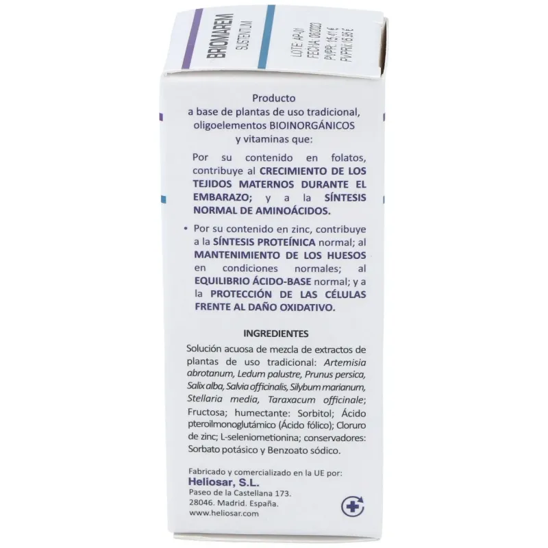 Heliosar briomarem sustentum gotas oral 50ml | Farmacia Barata