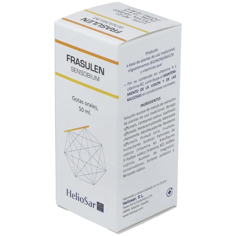 Heliosar frasulen sensobium gotas 50ml | Farmacia Barata