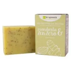 La saponaria jabon en pastilla almendra y jengibre 100g